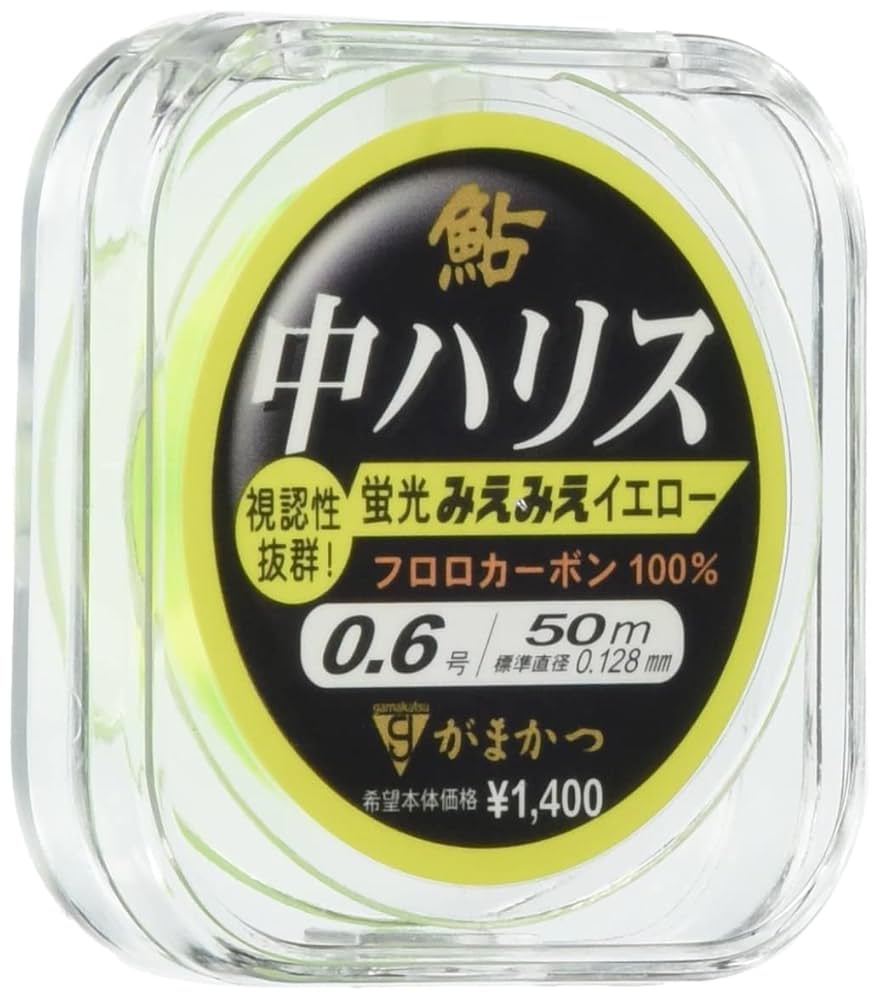 ka-ma＝プロフ必読出品 Amazon | がまかつ(Gamakatsu) 鮎 中ハリス フロロ(蛍光みえみえ